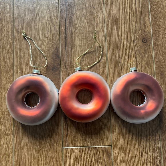 Indigo donut ornaments (set of 3) - Picture 5 of 5